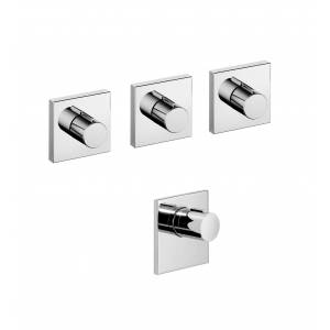 Встраиваемый смеситель-термостат Dornbracht Symetrics xTOOL с 3 вентилями